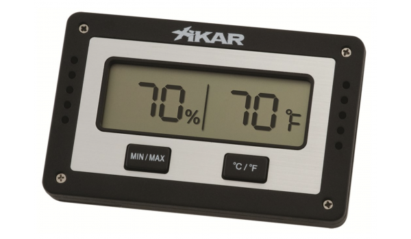 Xikar Digitalhygrometer PuroTemp rechteckig